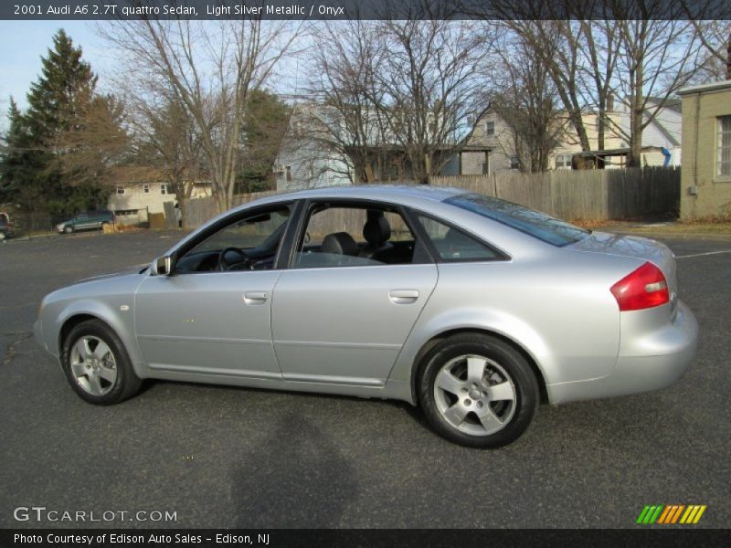 Light Silver Metallic / Onyx 2001 Audi A6 2.7T quattro Sedan