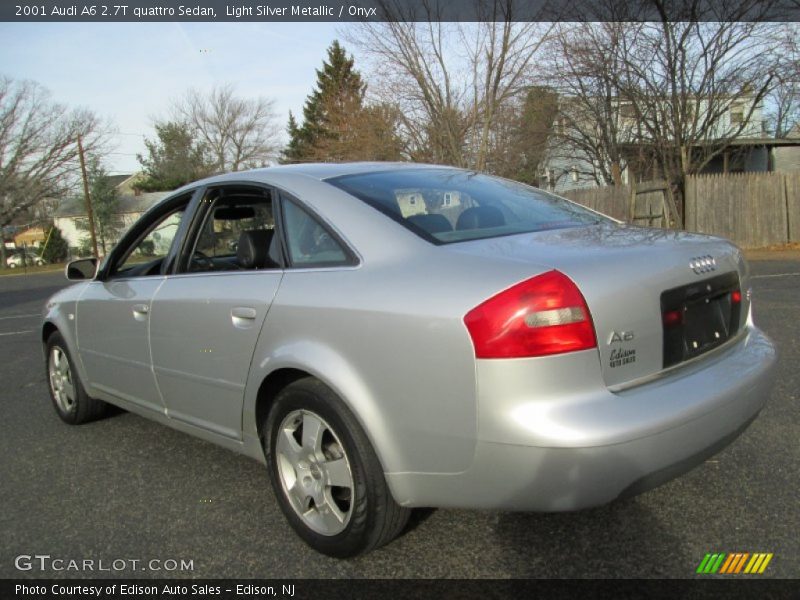 Light Silver Metallic / Onyx 2001 Audi A6 2.7T quattro Sedan