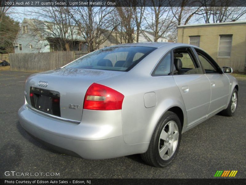 Light Silver Metallic / Onyx 2001 Audi A6 2.7T quattro Sedan
