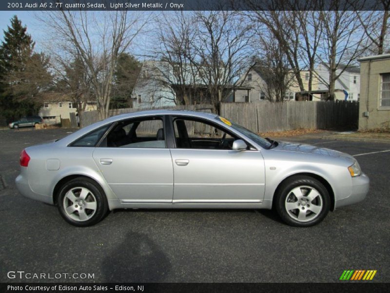 Light Silver Metallic / Onyx 2001 Audi A6 2.7T quattro Sedan