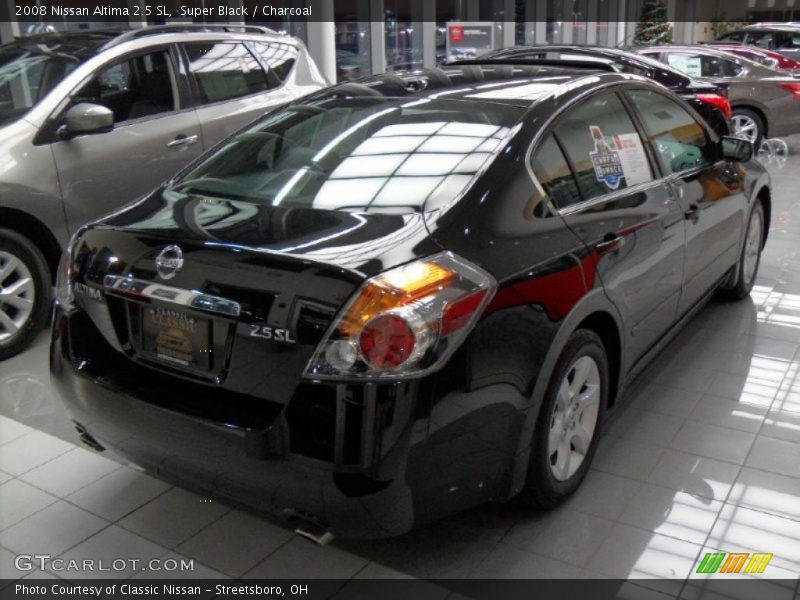Super Black / Charcoal 2008 Nissan Altima 2.5 SL