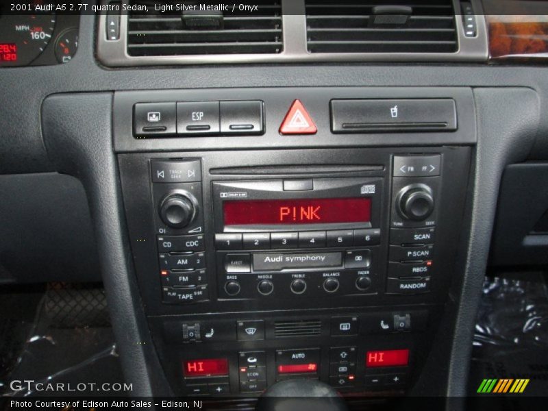 Controls of 2001 A6 2.7T quattro Sedan