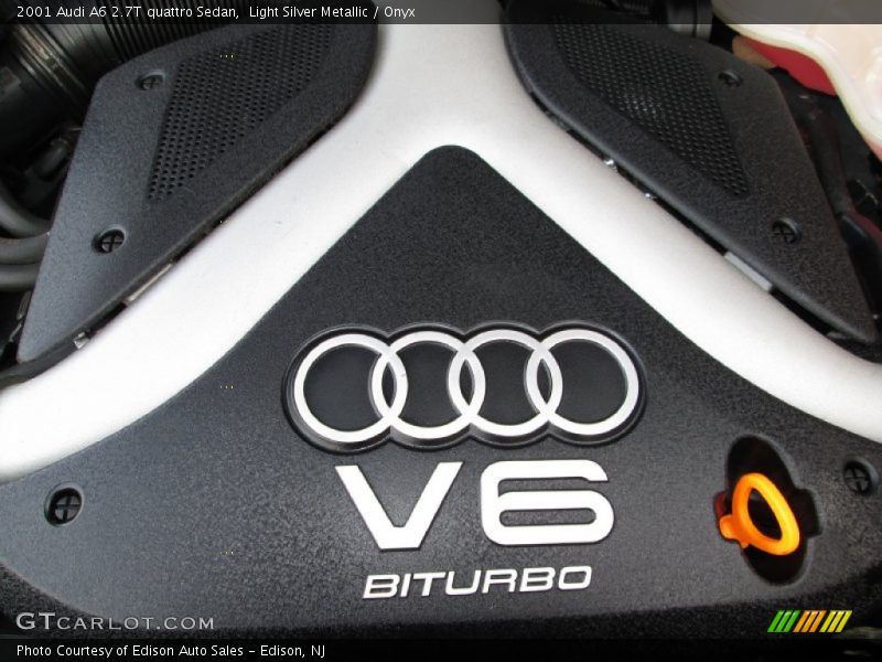  2001 A6 2.7T quattro Sedan Engine - 2.7 Liter Twin-Turbocharged DOHC 30-Valve V6