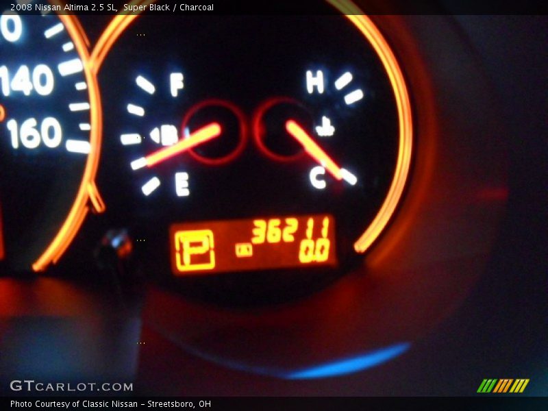 Super Black / Charcoal 2008 Nissan Altima 2.5 SL