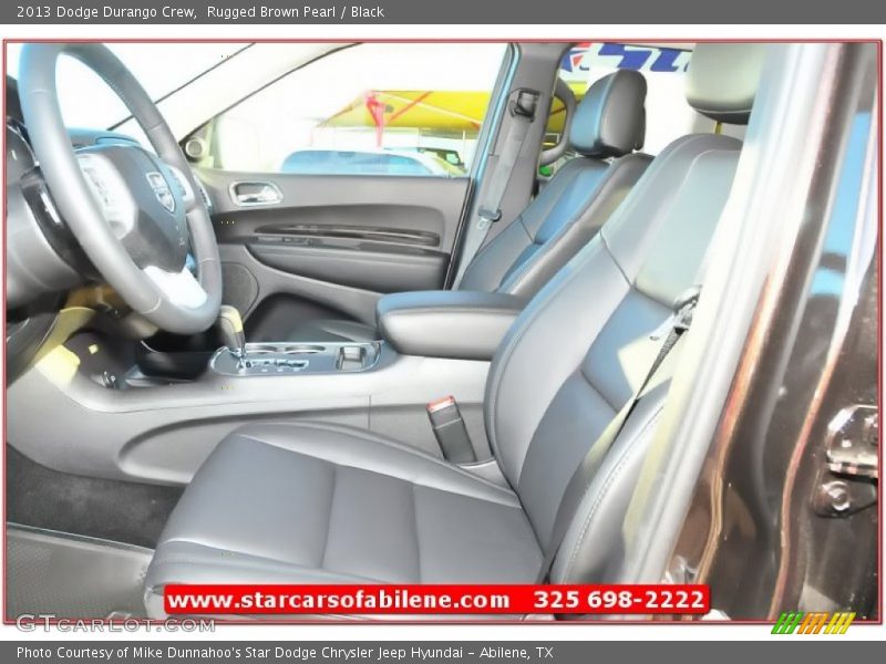 Rugged Brown Pearl / Black 2013 Dodge Durango Crew