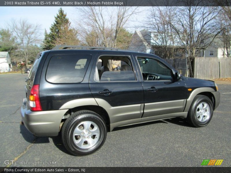 Mystic Black / Medium Pebble Beige 2003 Mazda Tribute ES-V6 4WD