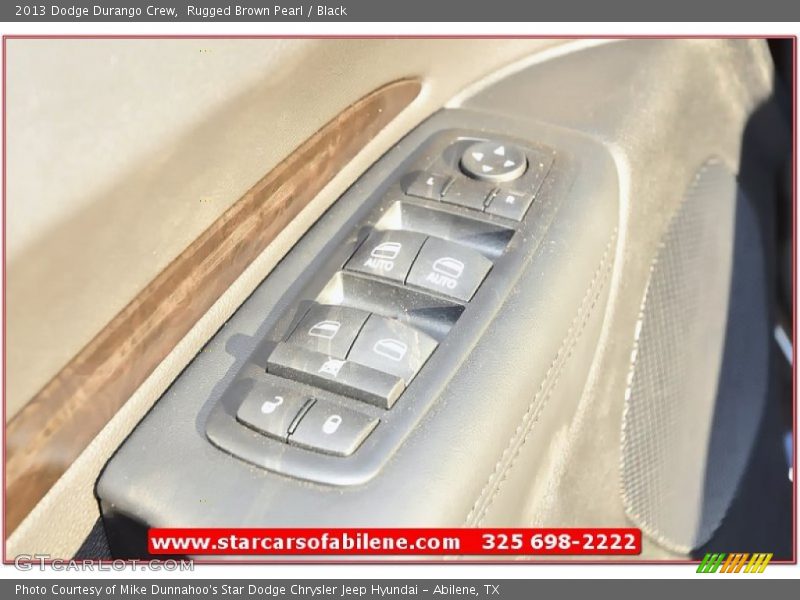 Rugged Brown Pearl / Black 2013 Dodge Durango Crew