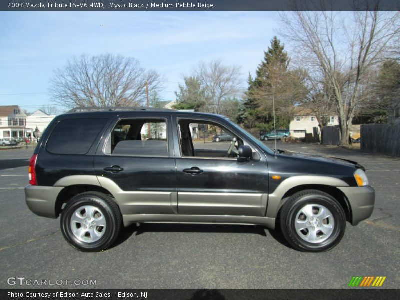 Mystic Black / Medium Pebble Beige 2003 Mazda Tribute ES-V6 4WD