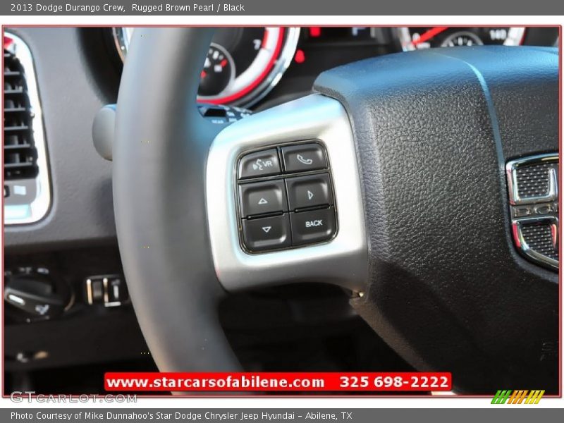Rugged Brown Pearl / Black 2013 Dodge Durango Crew