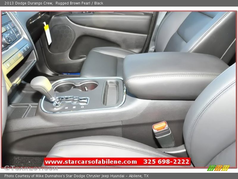 Rugged Brown Pearl / Black 2013 Dodge Durango Crew
