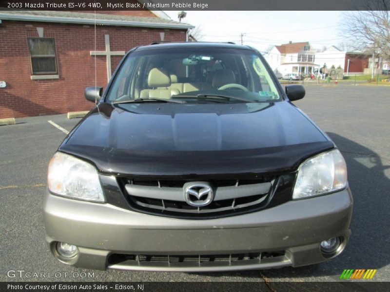 Mystic Black / Medium Pebble Beige 2003 Mazda Tribute ES-V6 4WD