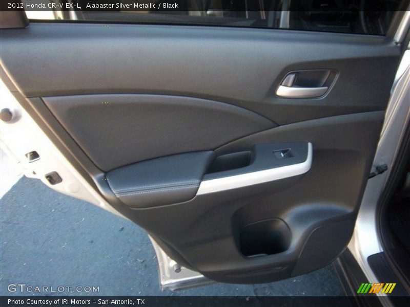 Alabaster Silver Metallic / Black 2012 Honda CR-V EX-L