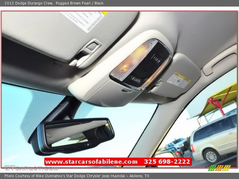 Rugged Brown Pearl / Black 2013 Dodge Durango Crew