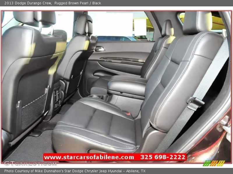 Rugged Brown Pearl / Black 2013 Dodge Durango Crew