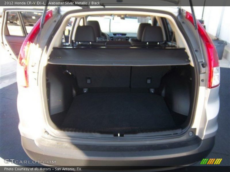 Alabaster Silver Metallic / Black 2012 Honda CR-V EX-L