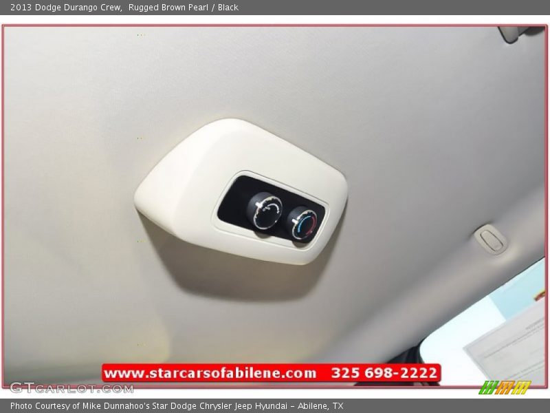 Rugged Brown Pearl / Black 2013 Dodge Durango Crew