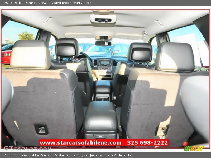 Rugged Brown Pearl / Black 2013 Dodge Durango Crew