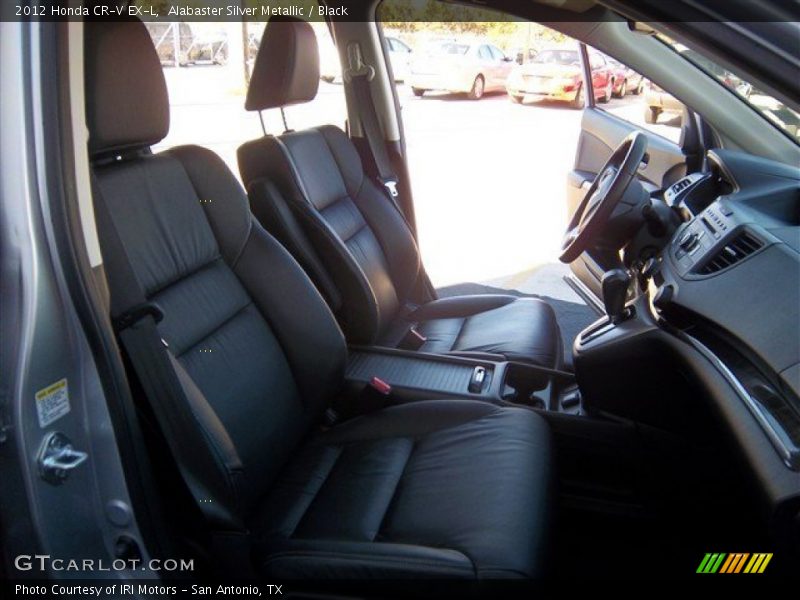 Alabaster Silver Metallic / Black 2012 Honda CR-V EX-L