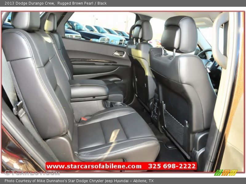 Rugged Brown Pearl / Black 2013 Dodge Durango Crew