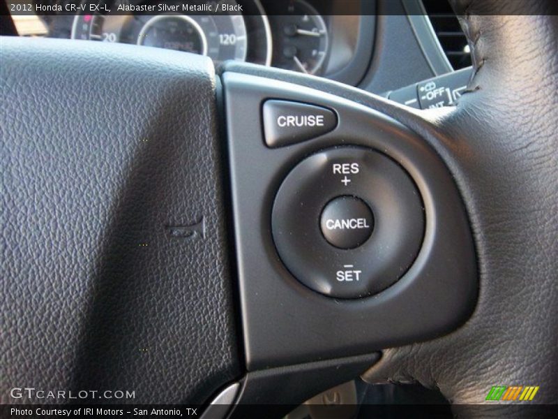 Alabaster Silver Metallic / Black 2012 Honda CR-V EX-L