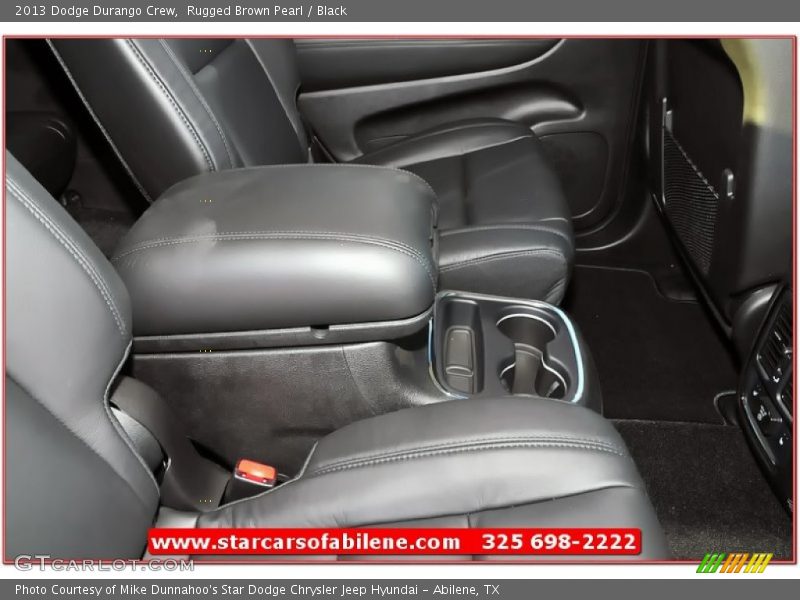 Rugged Brown Pearl / Black 2013 Dodge Durango Crew