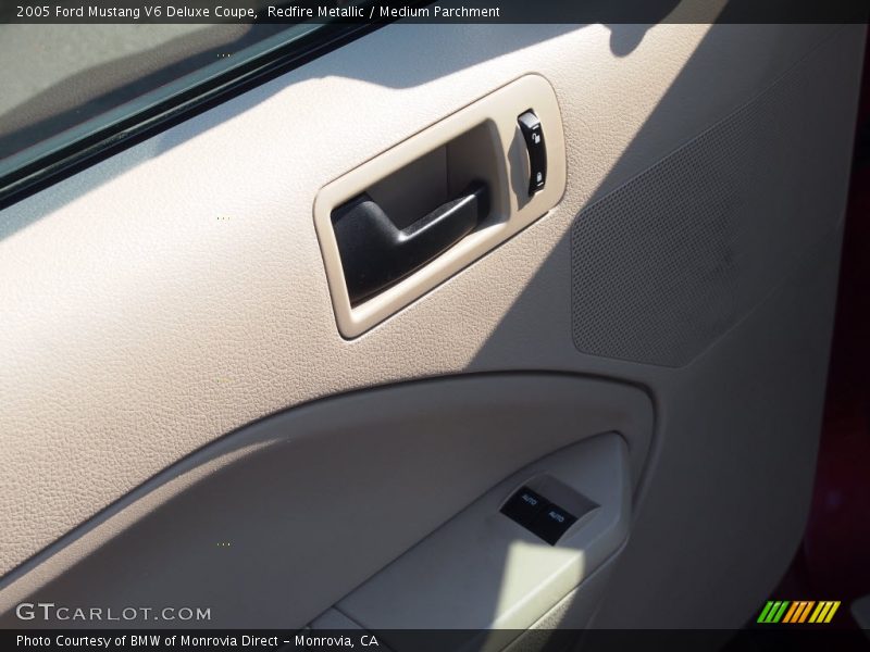 Redfire Metallic / Medium Parchment 2005 Ford Mustang V6 Deluxe Coupe