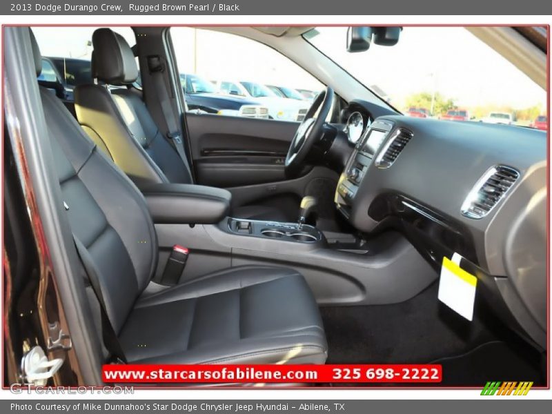 Rugged Brown Pearl / Black 2013 Dodge Durango Crew