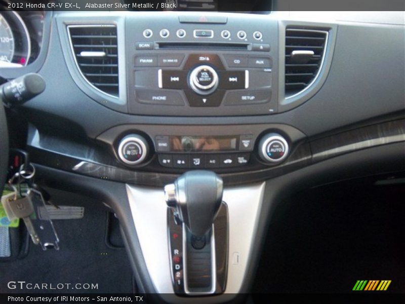 Alabaster Silver Metallic / Black 2012 Honda CR-V EX-L