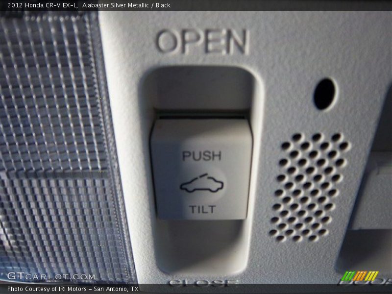 Alabaster Silver Metallic / Black 2012 Honda CR-V EX-L