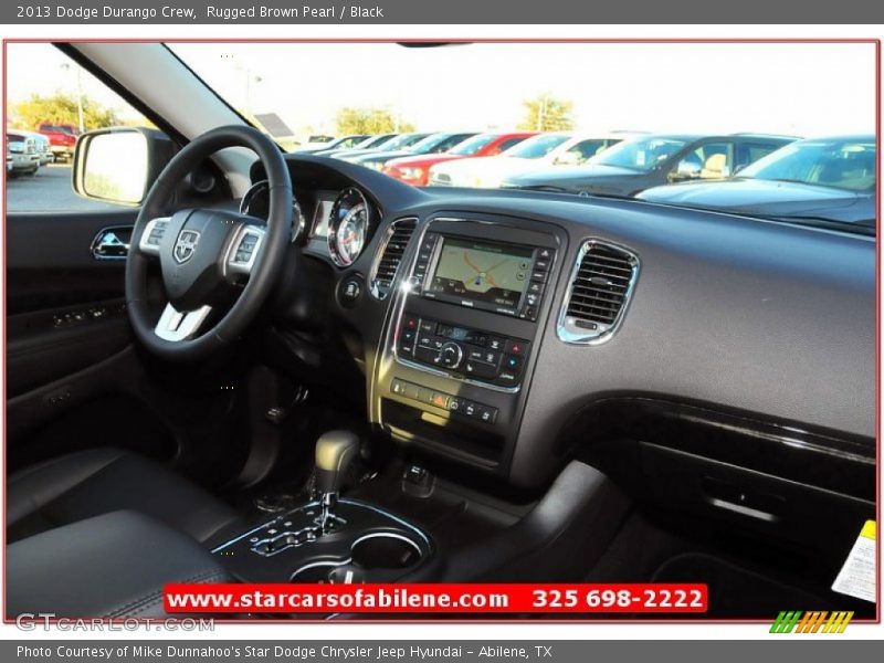 Rugged Brown Pearl / Black 2013 Dodge Durango Crew