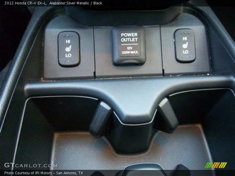 Alabaster Silver Metallic / Black 2012 Honda CR-V EX-L