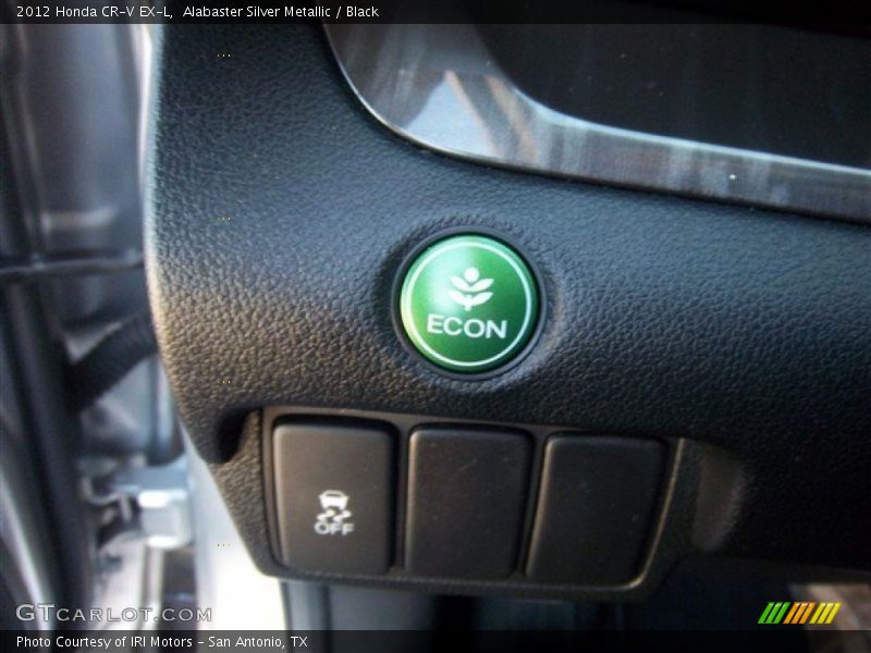 Alabaster Silver Metallic / Black 2012 Honda CR-V EX-L