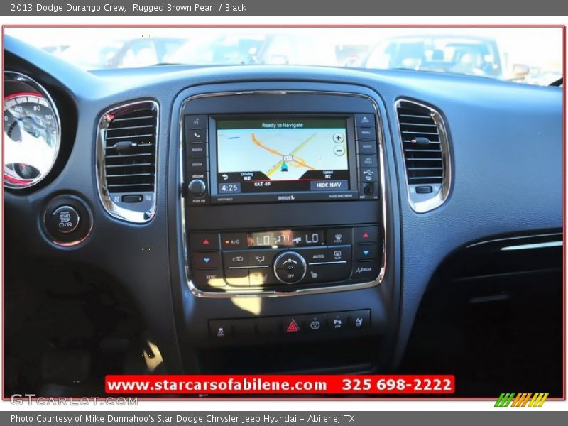 Rugged Brown Pearl / Black 2013 Dodge Durango Crew