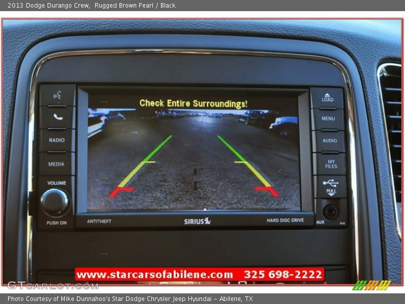 Rugged Brown Pearl / Black 2013 Dodge Durango Crew