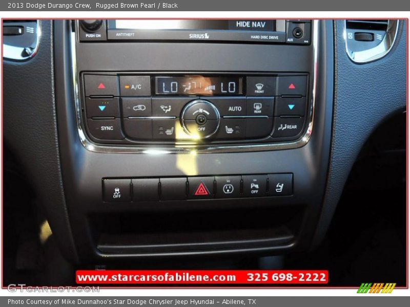 Rugged Brown Pearl / Black 2013 Dodge Durango Crew