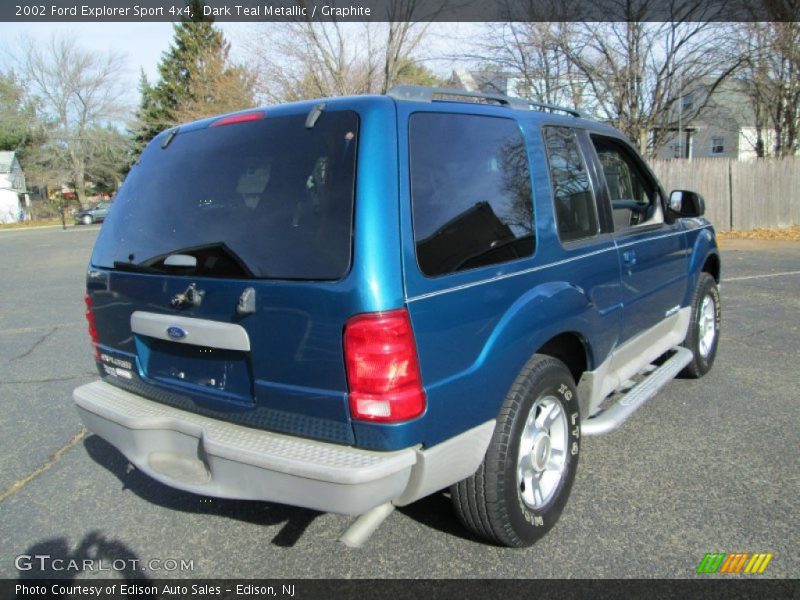 Dark Teal Metallic / Graphite 2002 Ford Explorer Sport 4x4