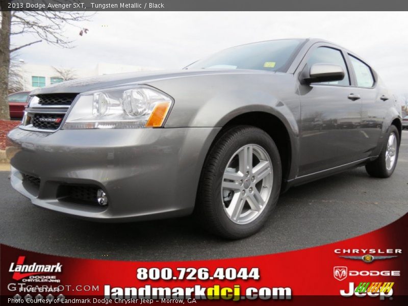 Tungsten Metallic / Black 2013 Dodge Avenger SXT