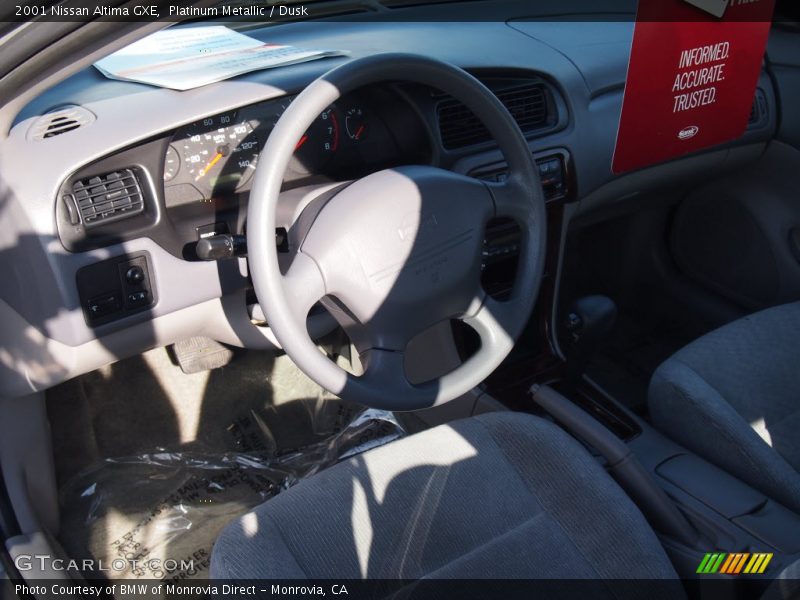 Platinum Metallic / Dusk 2001 Nissan Altima GXE
