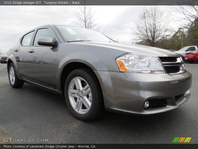Tungsten Metallic / Black 2013 Dodge Avenger SXT
