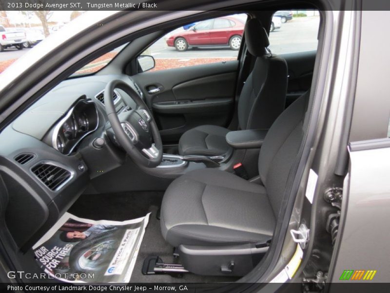 Tungsten Metallic / Black 2013 Dodge Avenger SXT