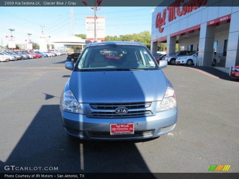 Glacier Blue / Gray 2009 Kia Sedona LX