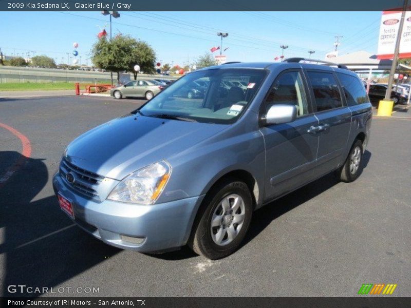 Glacier Blue / Gray 2009 Kia Sedona LX