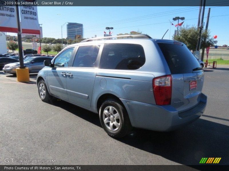 Glacier Blue / Gray 2009 Kia Sedona LX