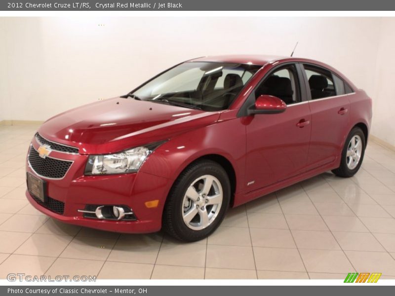 Crystal Red Metallic / Jet Black 2012 Chevrolet Cruze LT/RS