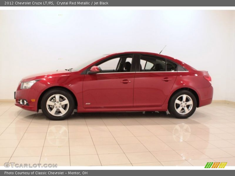 Crystal Red Metallic / Jet Black 2012 Chevrolet Cruze LT/RS