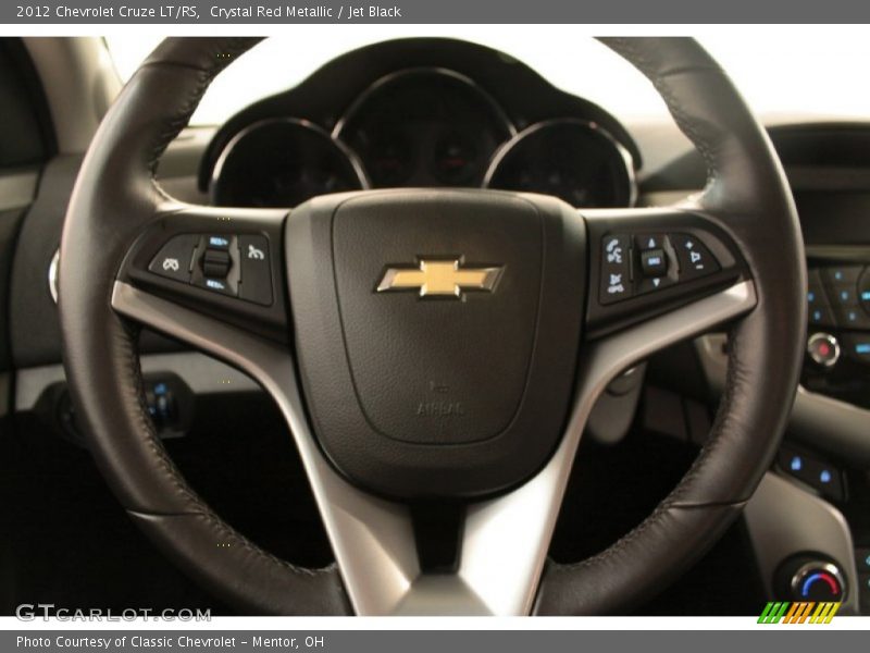 Crystal Red Metallic / Jet Black 2012 Chevrolet Cruze LT/RS