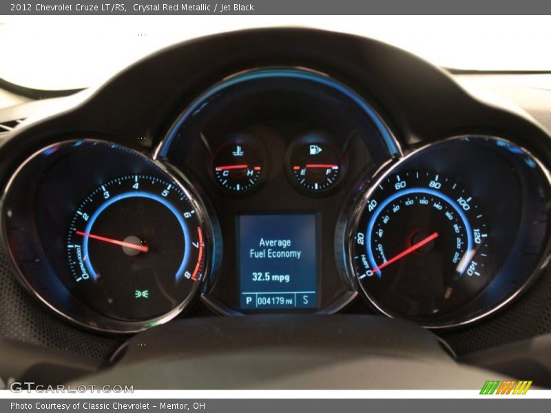 Crystal Red Metallic / Jet Black 2012 Chevrolet Cruze LT/RS