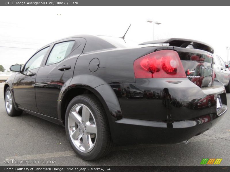 Black / Black 2013 Dodge Avenger SXT V6