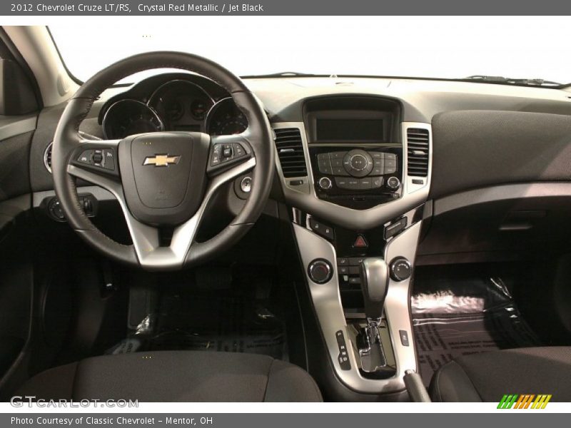 Crystal Red Metallic / Jet Black 2012 Chevrolet Cruze LT/RS