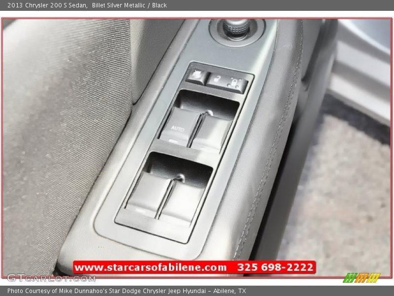 Billet Silver Metallic / Black 2013 Chrysler 200 S Sedan